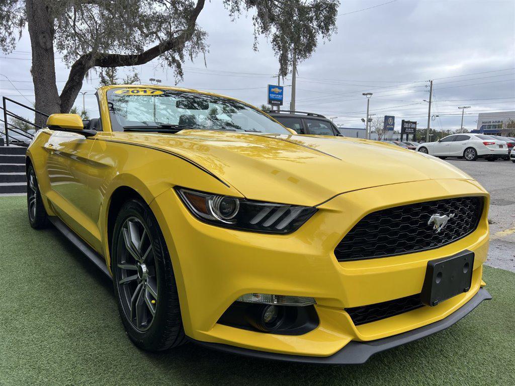 used 2017 Ford Mustang car, priced at $17,995
