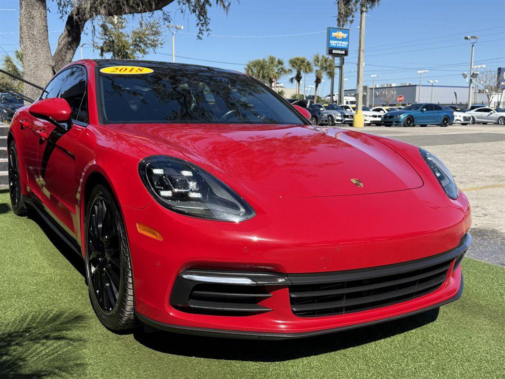 used 2018 Porsche Panamera car, priced at $39,995