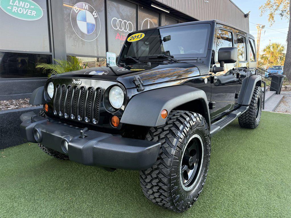 used 2013 Jeep Wrangler Unlimited car, priced at $12,995