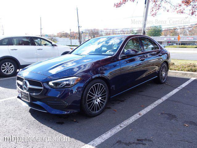 used 2022 Mercedes-Benz C-Class car, priced at $33,999