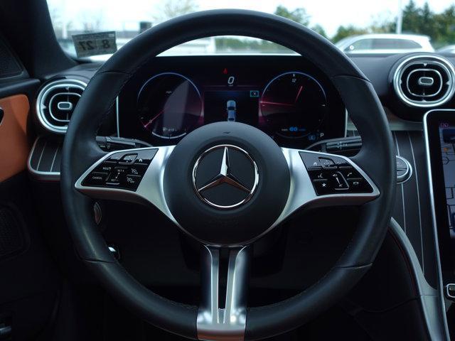 used 2022 Mercedes-Benz C-Class car, priced at $34,999