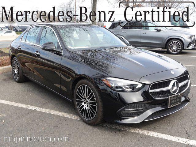 used 2022 Mercedes-Benz C-Class car, priced at $32,999