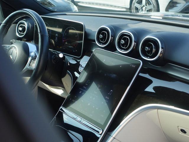 used 2022 Mercedes-Benz C-Class car, priced at $37,999
