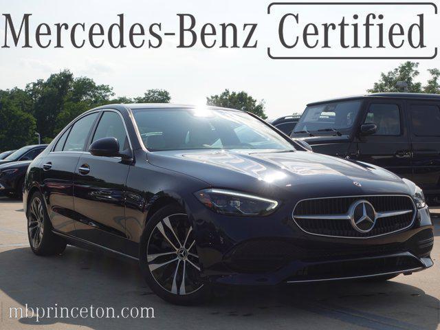used 2022 Mercedes-Benz C-Class car, priced at $37,999