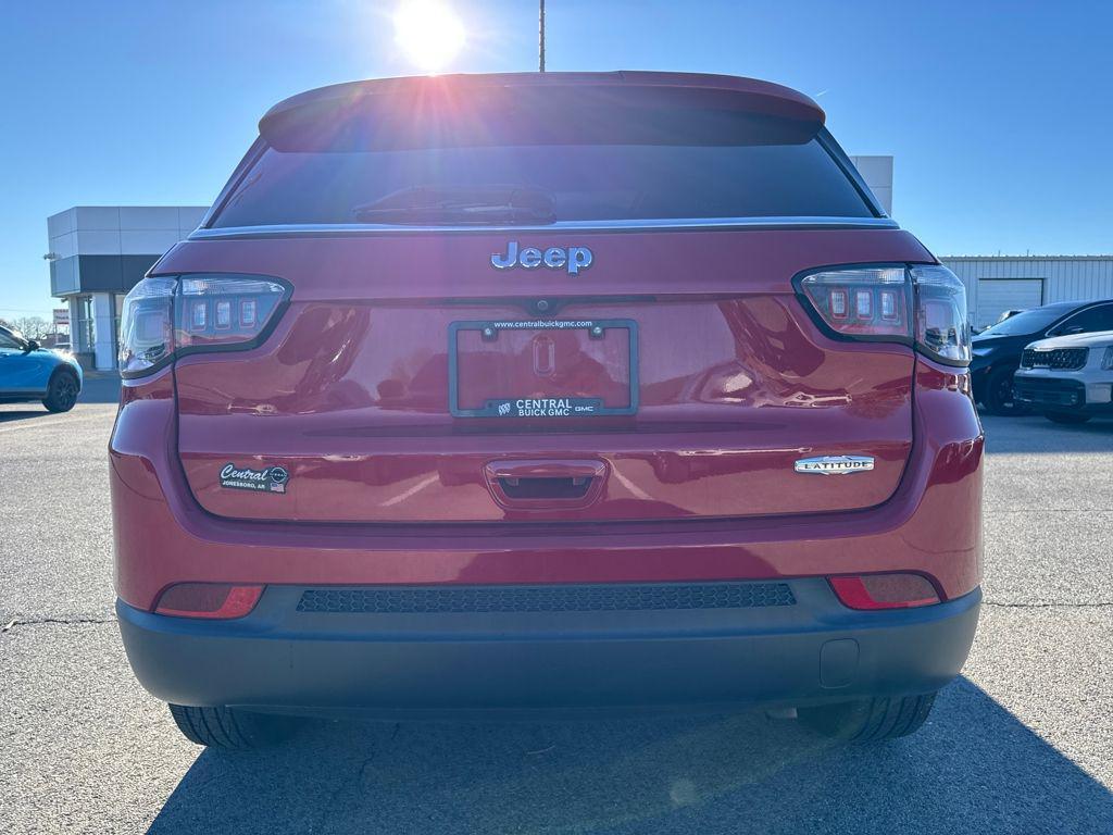 used 2020 Jeep Compass car, priced at $17,487