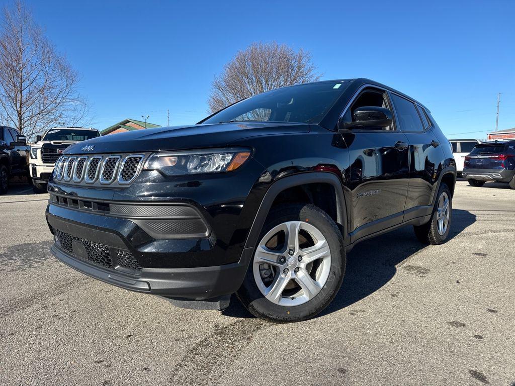 used 2023 Jeep Compass car, priced at $21,497
