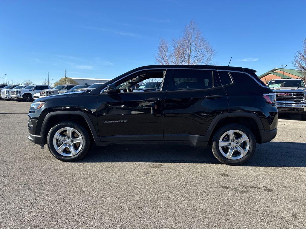 used 2023 Jeep Compass car, priced at $21,497