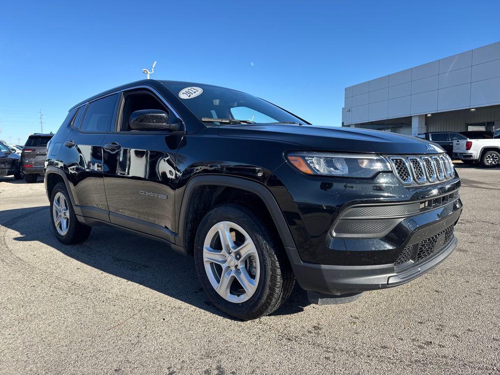 used 2023 Jeep Compass car, priced at $21,497