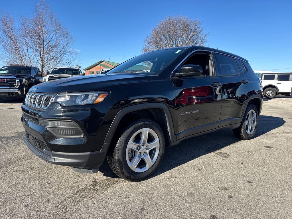 used 2023 Jeep Compass car, priced at $21,497