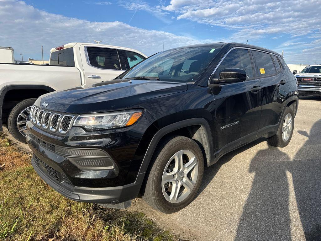 used 2023 Jeep Compass car, priced at $21,497