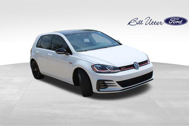 used 2021 Volkswagen Golf GTI car, priced at $23,414
