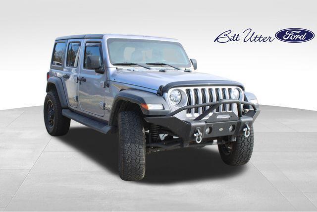 used 2020 Jeep Wrangler Unlimited car, priced at $24,200