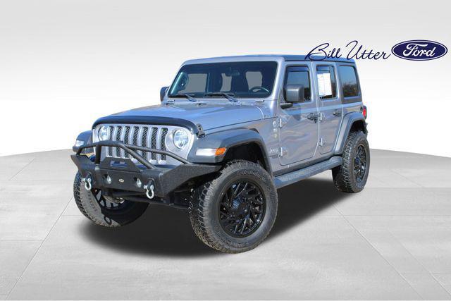 used 2020 Jeep Wrangler Unlimited car, priced at $24,200