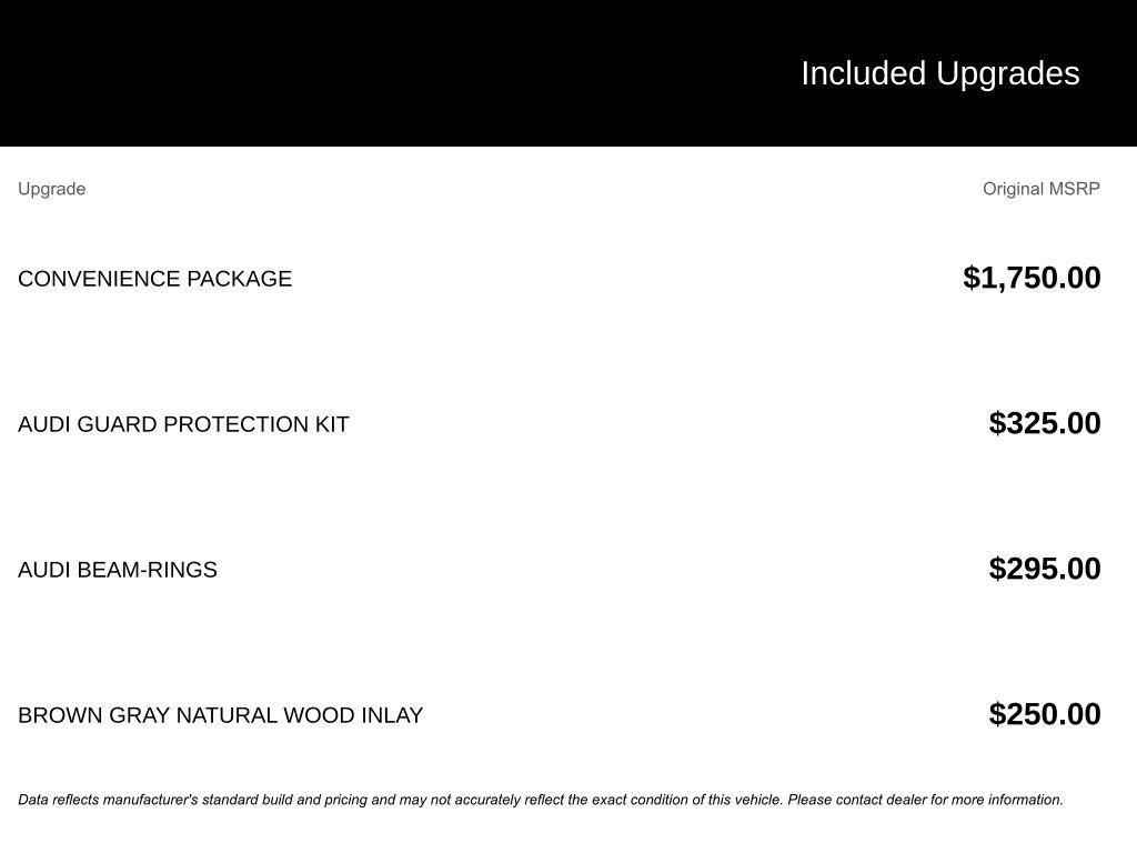 used 2025 Audi Q3 car, priced at $34,495