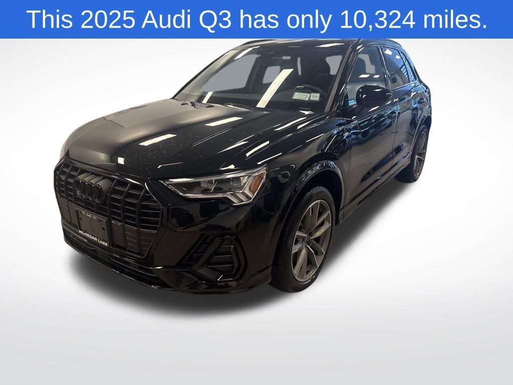 used 2025 Audi Q3 car, priced at $36,995