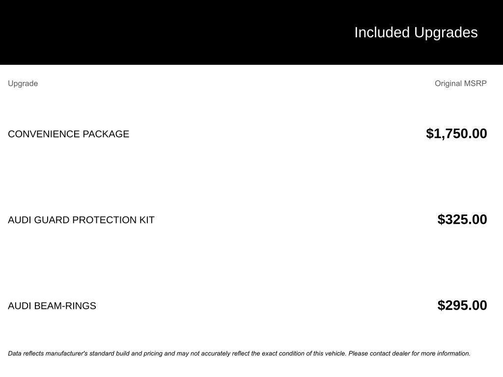 used 2025 Audi Q3 car, priced at $35,995