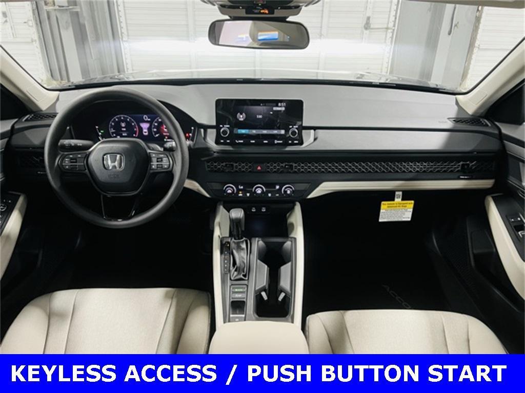new 2025 Honda Accord car, priced at $29,490