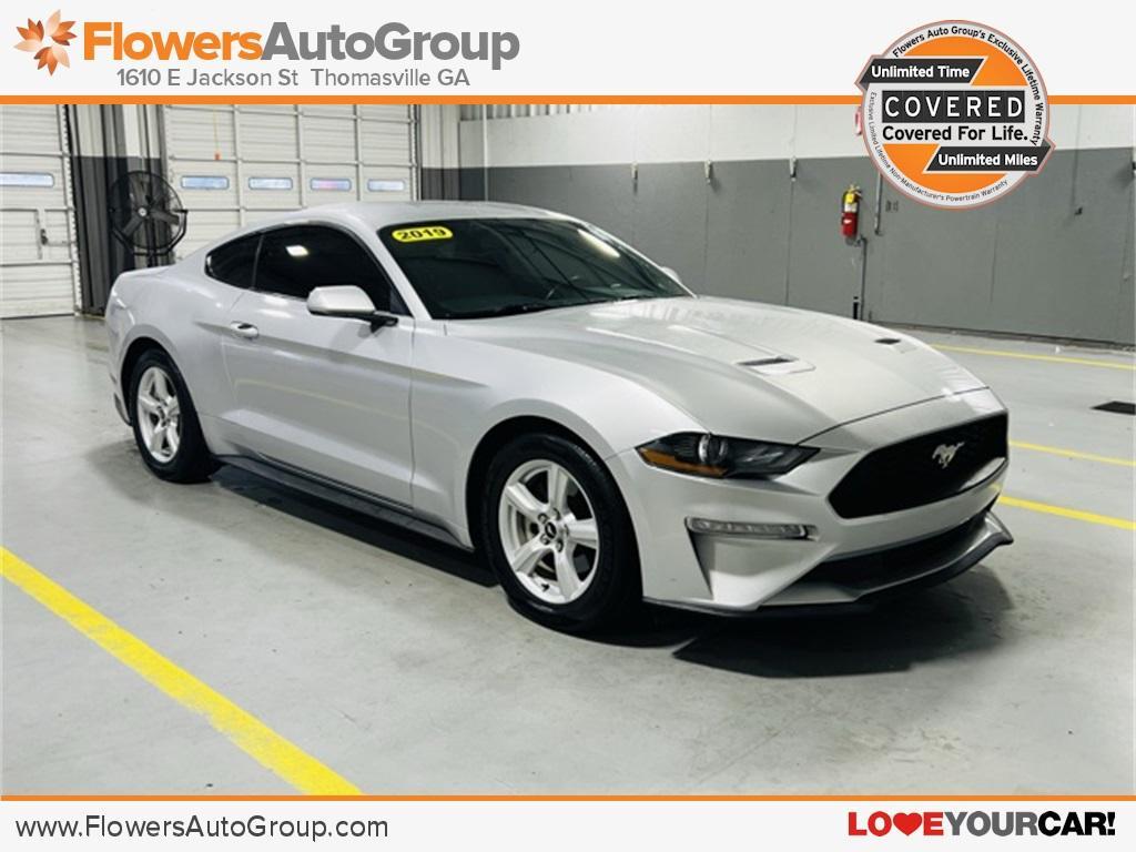 used 2019 Ford Mustang car, priced at $19,500