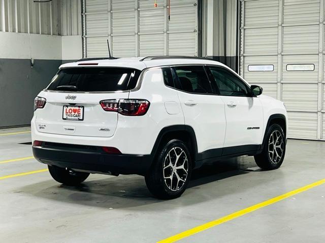 used 2024 Jeep Compass car, priced at $21,500
