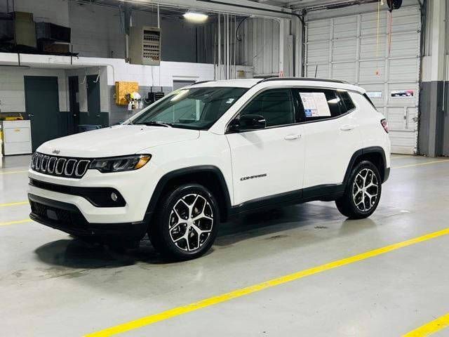 used 2024 Jeep Compass car, priced at $21,500