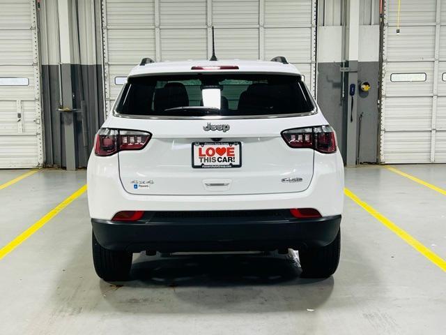 used 2024 Jeep Compass car, priced at $21,500