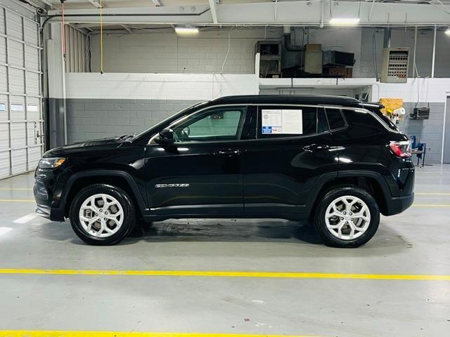 used 2024 Jeep Compass car, priced at $21,000