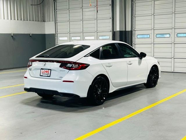 new 2025 Honda Civic Hybrid car, priced at $31,755