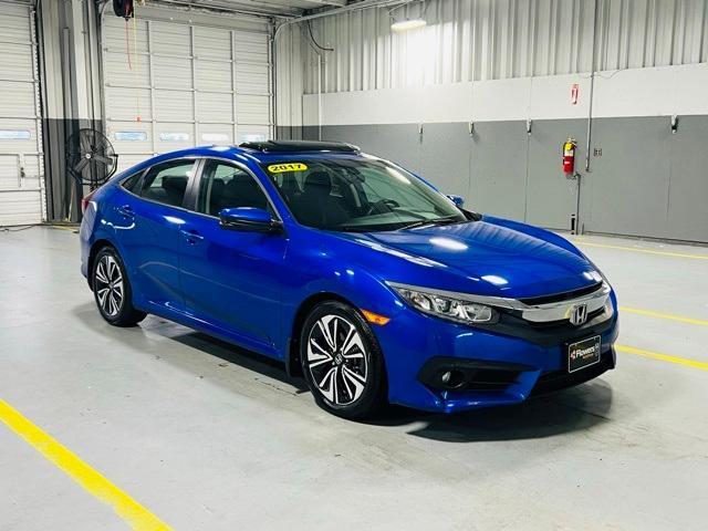 used 2017 Honda Civic car, priced at $18,500