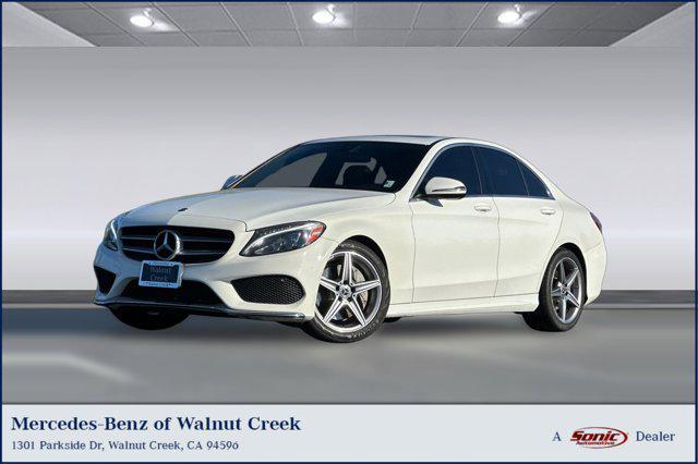 used 2018 Mercedes-Benz C-Class car, priced at $11,999
