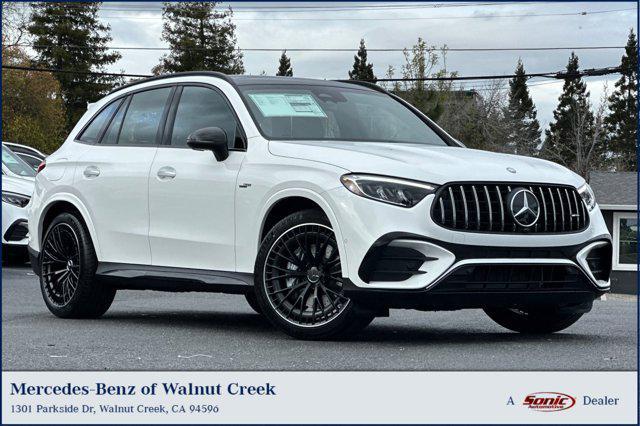 new 2025 Mercedes-Benz AMG GLC 43 car, priced at $74,570