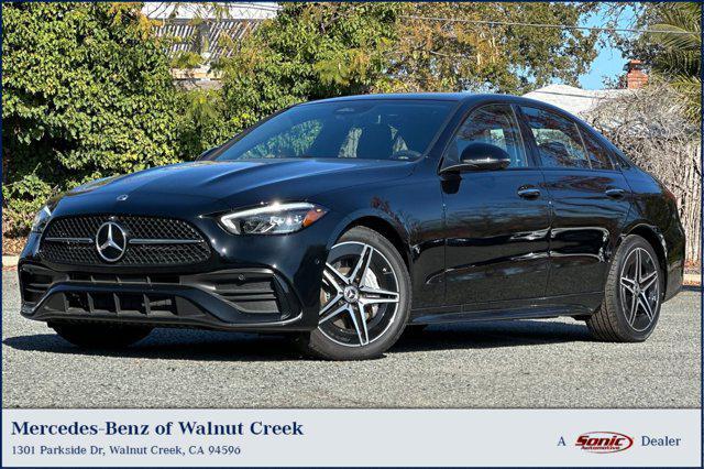 new 2025 Mercedes-Benz C-Class car, priced at $59,395