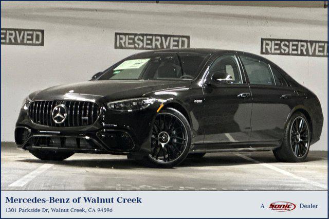new 2025 Mercedes-Benz AMG S 63 E car, priced at $195,295