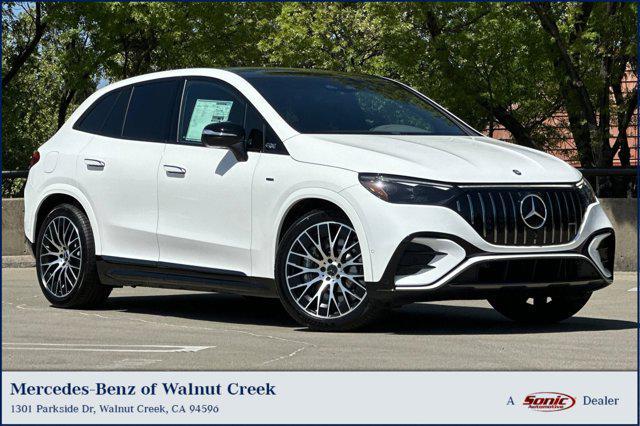 new 2025 Mercedes-Benz AMG EQE car, priced at $114,205