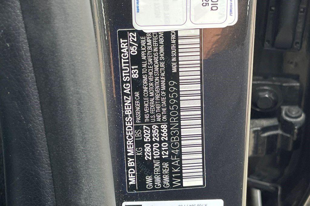 used 2022 Mercedes-Benz C-Class car, priced at $27,684