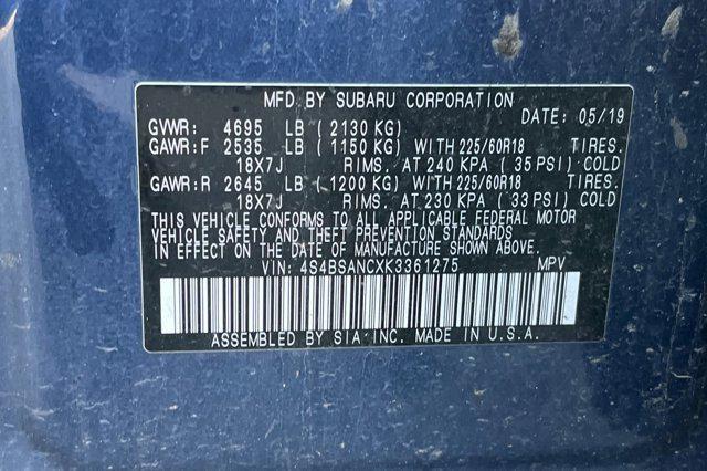 used 2019 Subaru Outback car, priced at $19,999