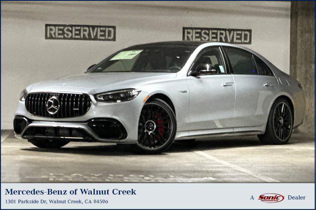 new 2025 Mercedes-Benz AMG S 63 E car, priced at $197,295