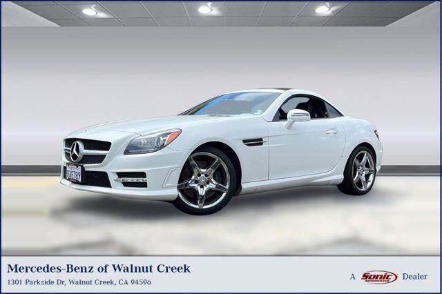 used 2015 Mercedes-Benz SLK-Class car, priced at $18,999