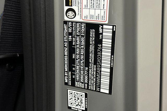 new 2025 Mercedes-Benz G-Class car, priced at $188,055