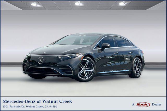 used 2023 Mercedes-Benz EQS 580 car, priced at $52,999