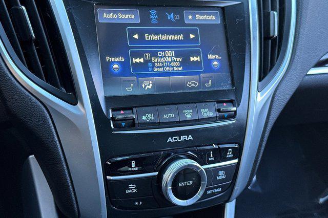 used 2015 Acura TLX car, priced at $13,999
