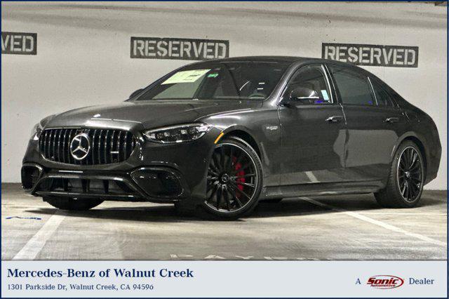 new 2025 Mercedes-Benz AMG S 63 E car, priced at $201,555