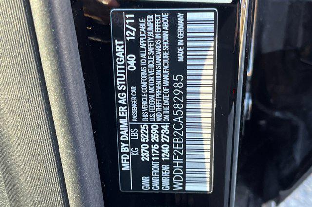 used 2012 Mercedes-Benz E-Class car, priced at $9,999