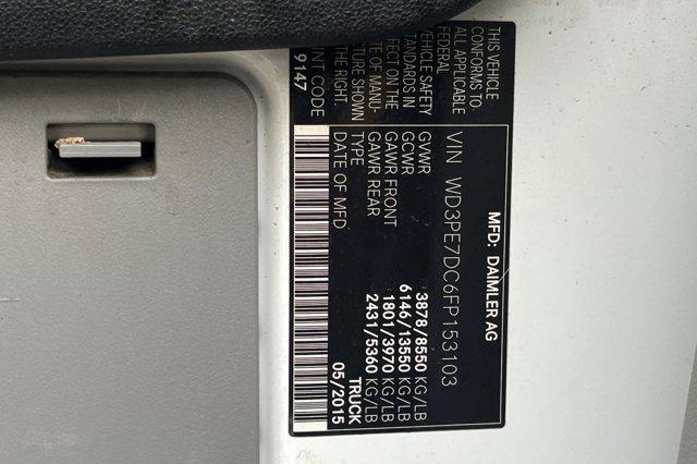 used 2015 Mercedes-Benz Sprinter car, priced at $15,999