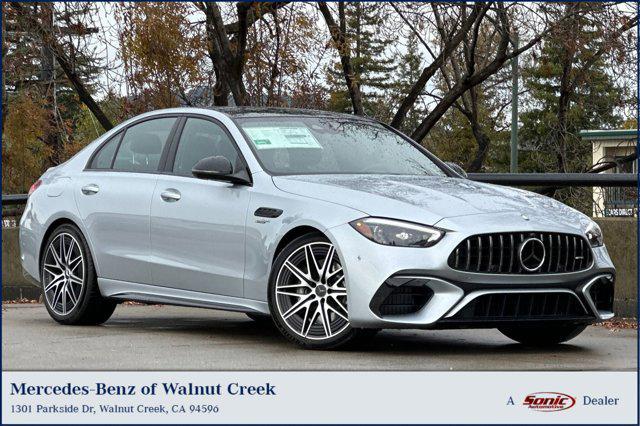 used 2024 Mercedes-Benz AMG C 63 car, priced at $75,981