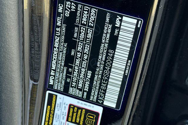 new 2025 Mercedes-Benz AMG GLS 63 car, priced at $152,535