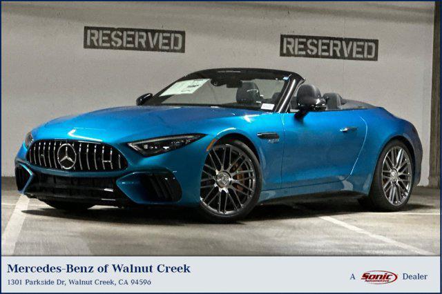new 2025 Mercedes-Benz AMG SL 63 car, priced at $223,895