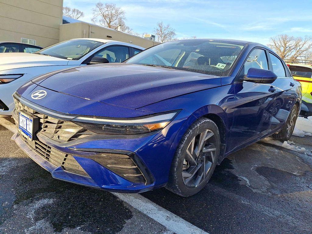 used 2024 Hyundai Elantra car, priced at $21,400