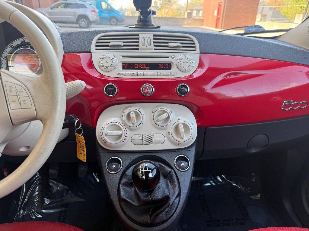 used 2012 FIAT 500 car, priced at $4,495