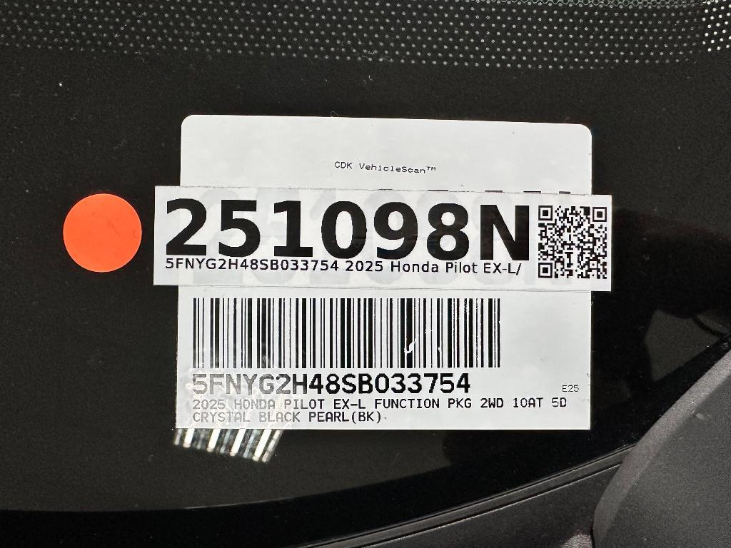 new 2025 Honda Pilot car, priced at $49,175