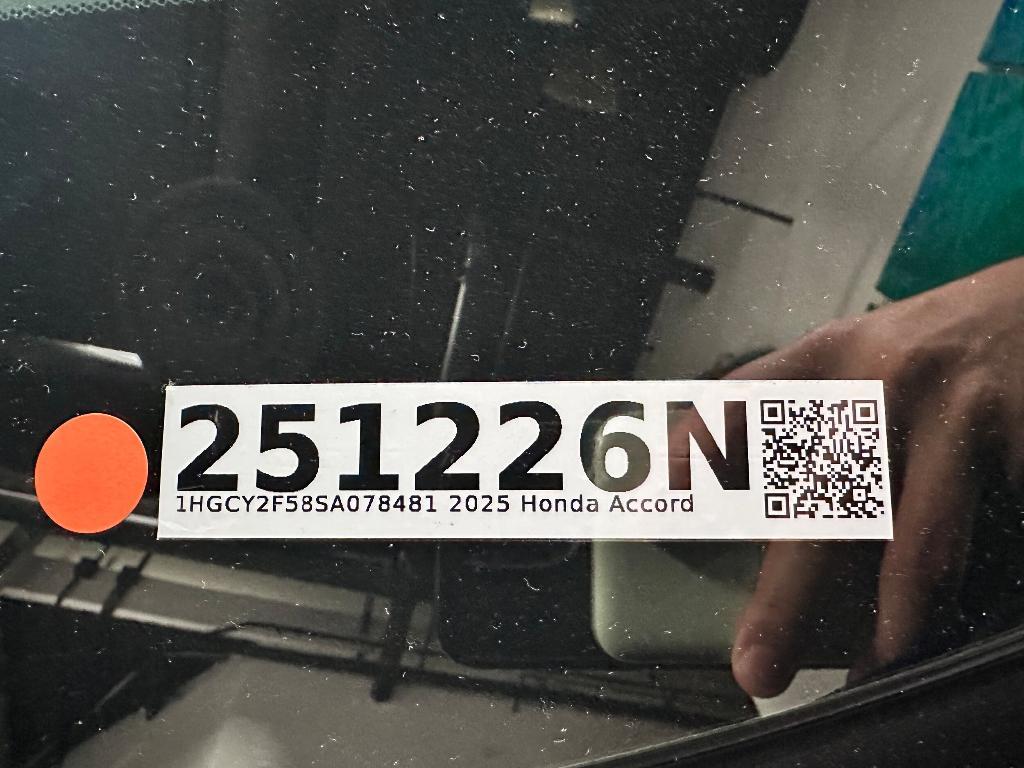 new 2025 Honda Accord Hybrid car, priced at $38,800